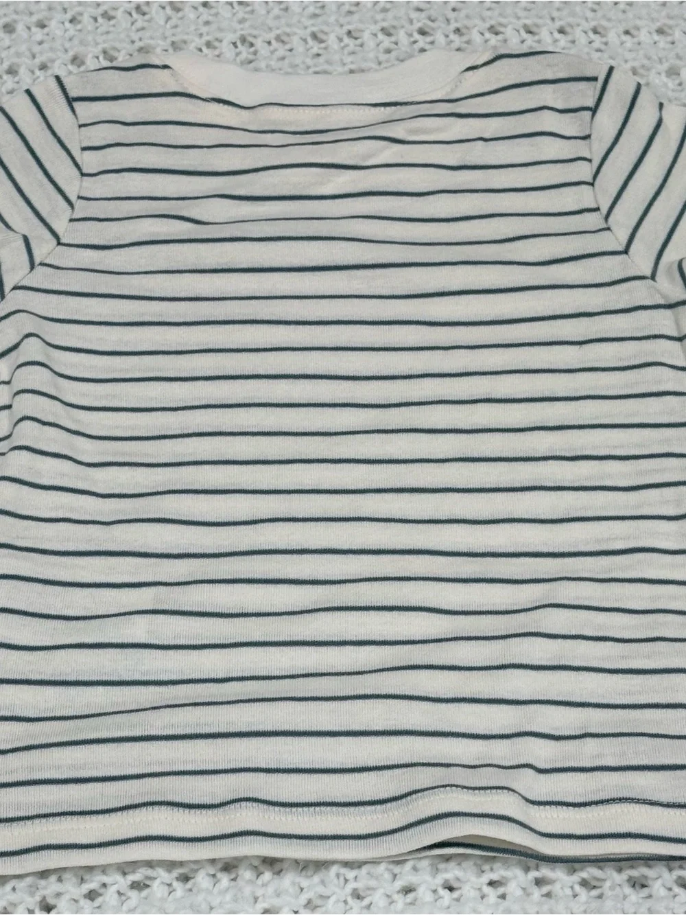 Carter’s Baby 3-Piece Striped Shortall Set - Blue size 24 months